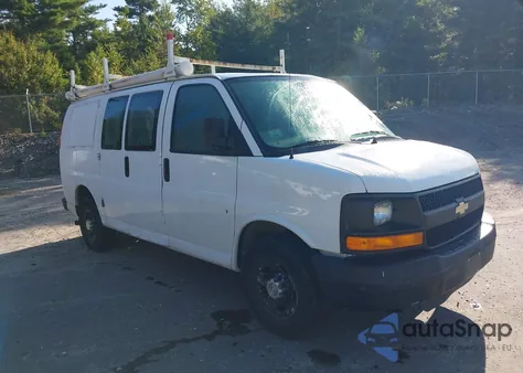 2013 Chevrolet Express 2500 Work Van из США, поврежденный, VIN 1GCWGFCA3D1158572